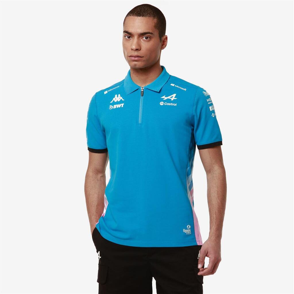 Kappa Adrem Men's Turquoise Polo Shirt