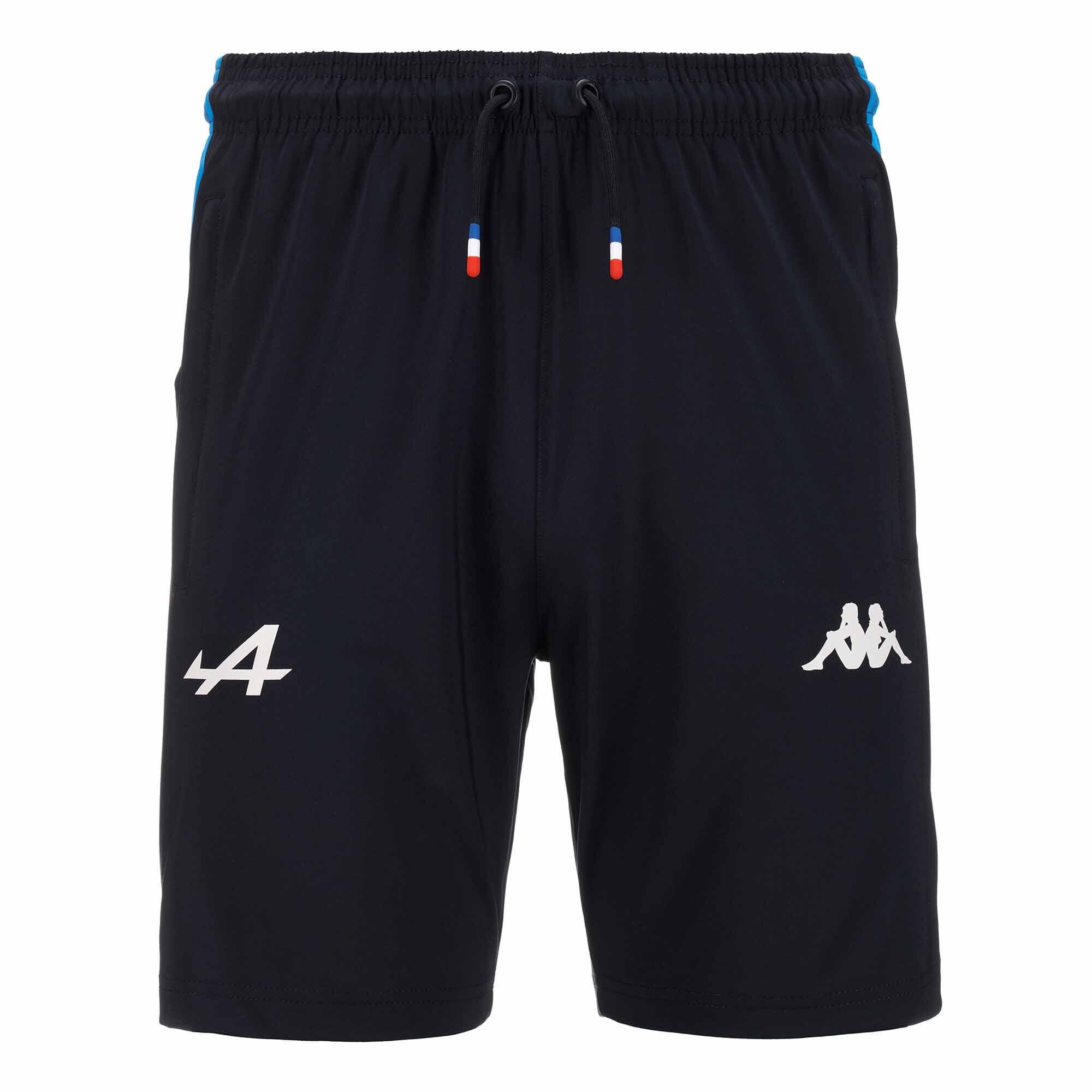 Kappa - Short Adrin Garçon Alpine F1 2024 - Short - Noir|rose|rouge -  4 À 6 Ans - Decathlon