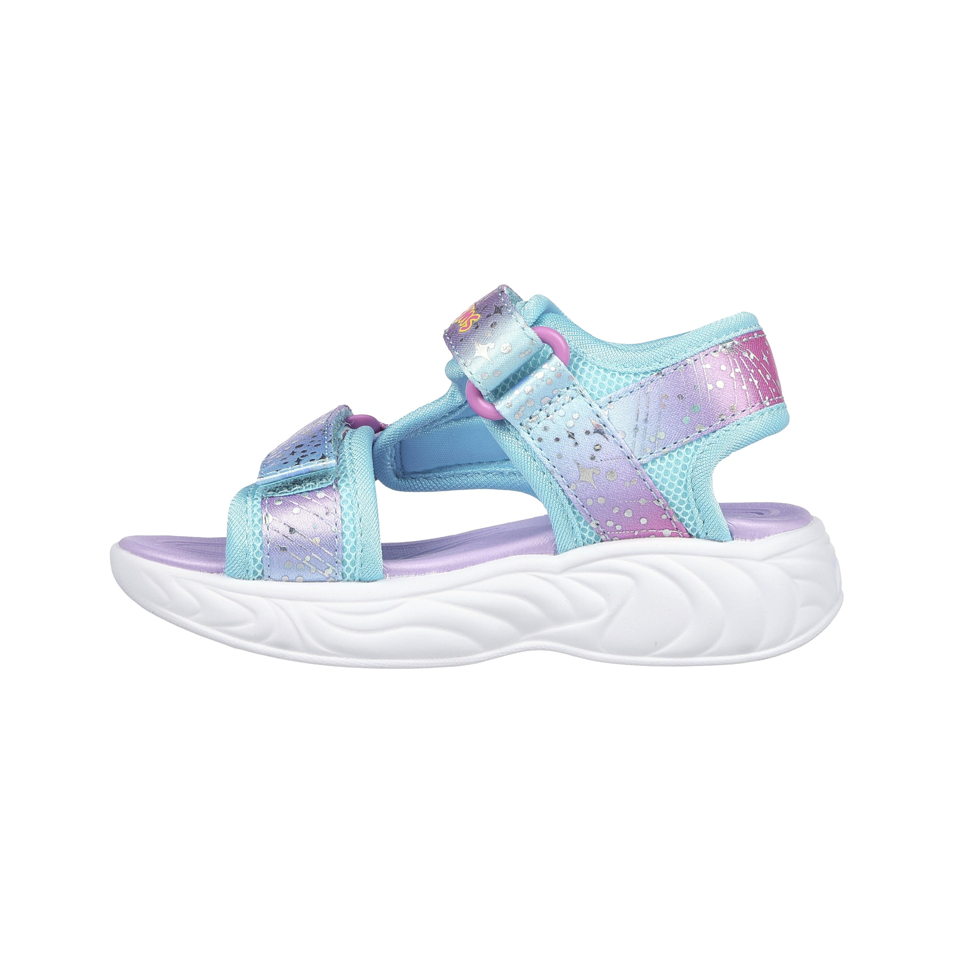 Skechers - Sandales À Scratch Enfant Skechers Majestic Bliss - Sandales - Multicolore - 21 - Decathlon