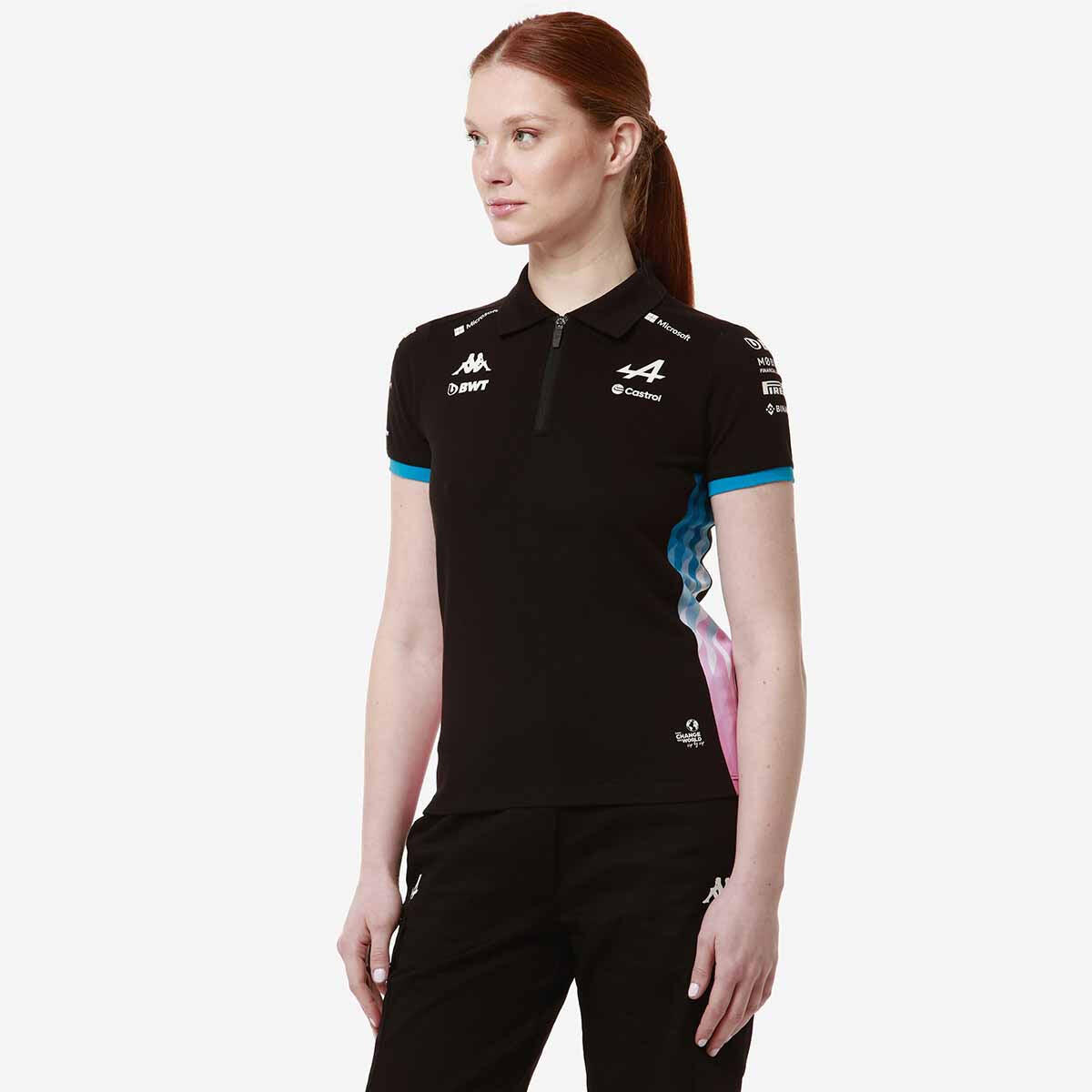 Polo Adrew femme Alpine F1 2024 2/7