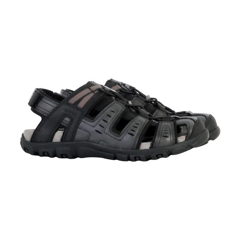 Sandalias Hombre Geox U S Strada C Negro