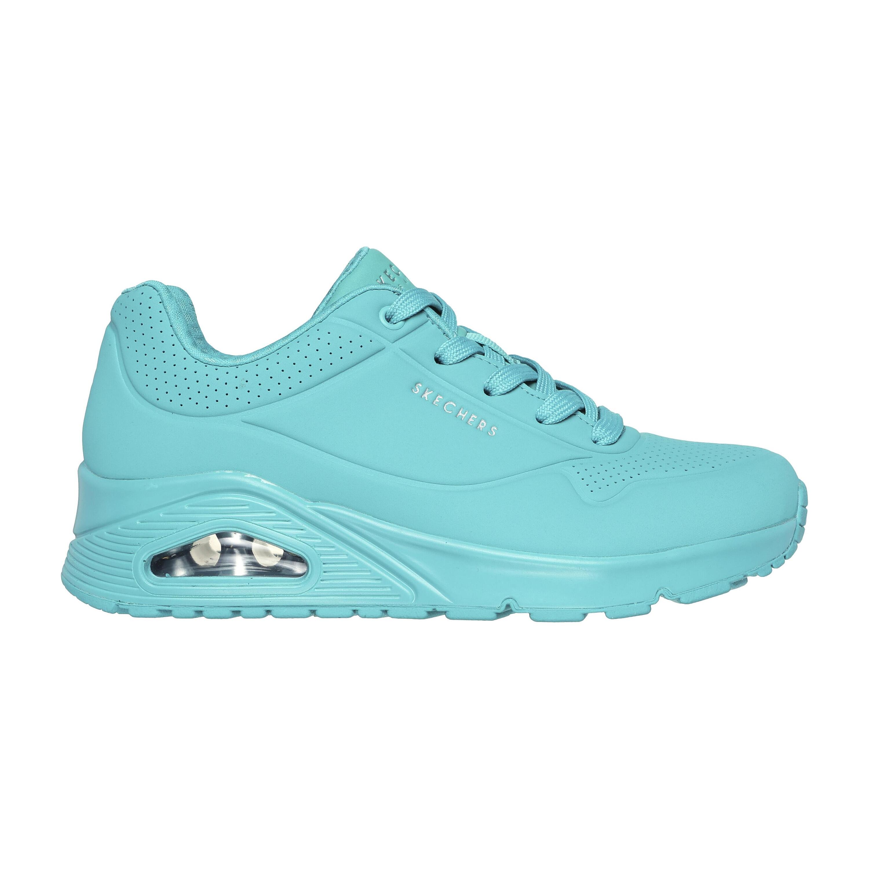 Sapatilhas Skechers modelo 73690-TURQ para mulheres 2/5