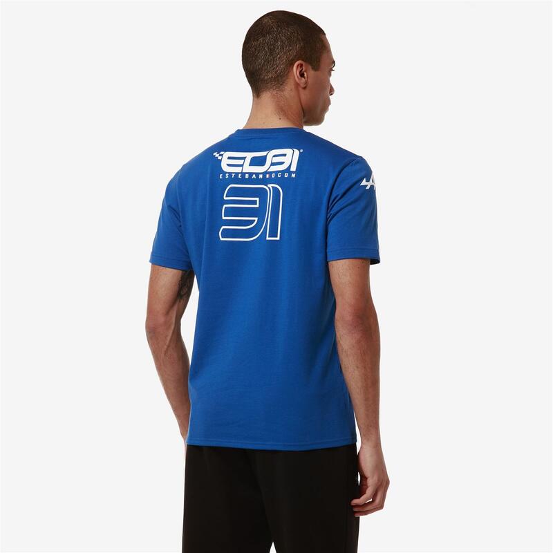 T-shirt de formule 1 homme Ardlo Ocon  BWT Alpine F1 Team
