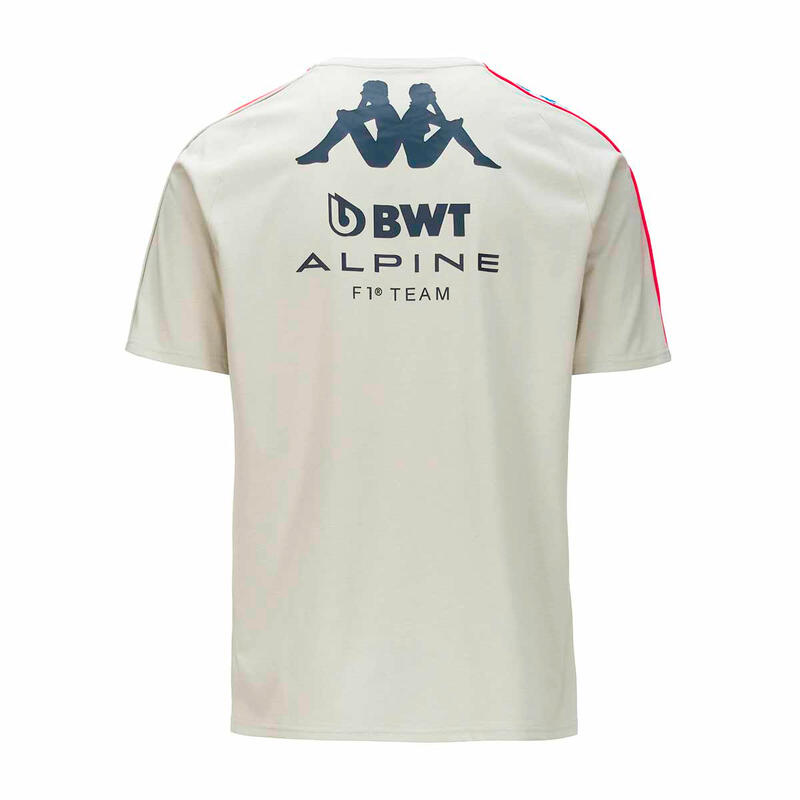 T-SHIRT ANSIT 222BANDA BWT ALPINE F1 TEAM 2023 HOMME