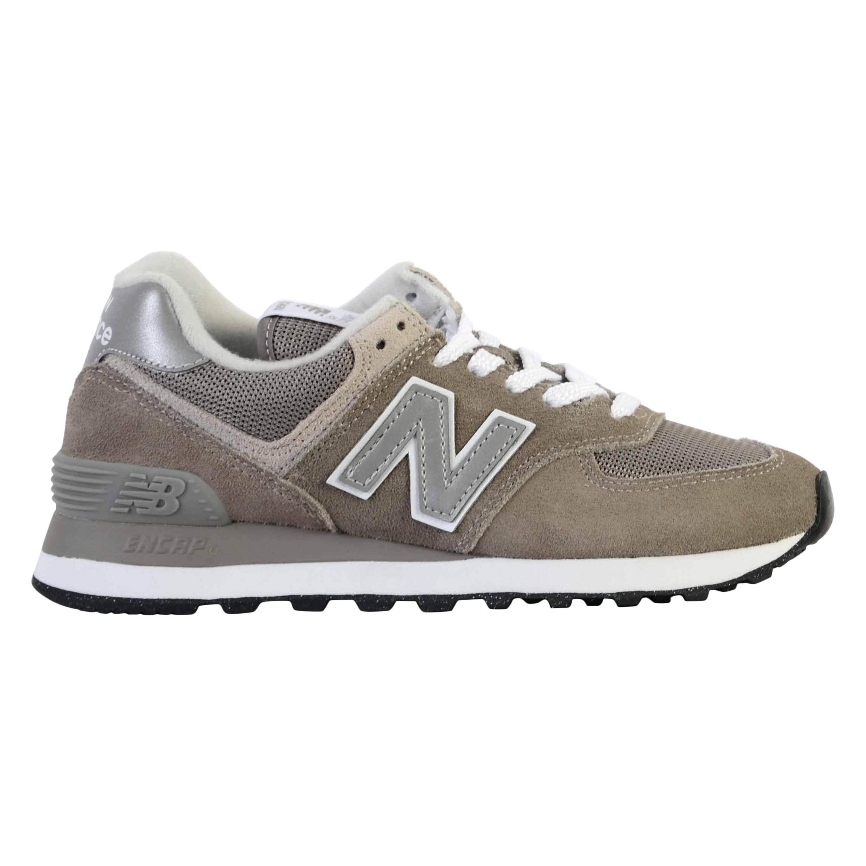 New Balance 574 Grey White 2/5