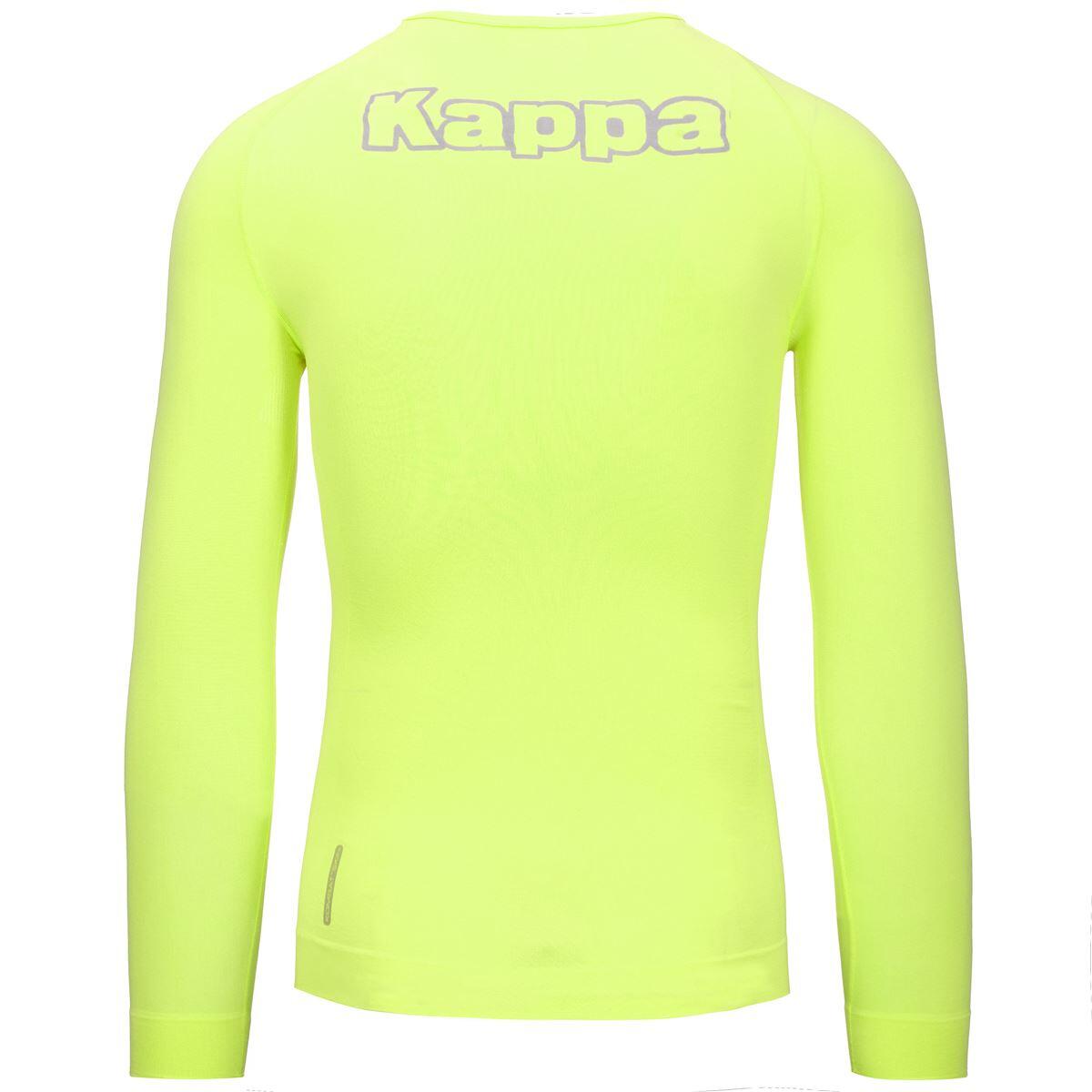 T-shirt da uomo donna in poliammide giallo da calcio 4/5