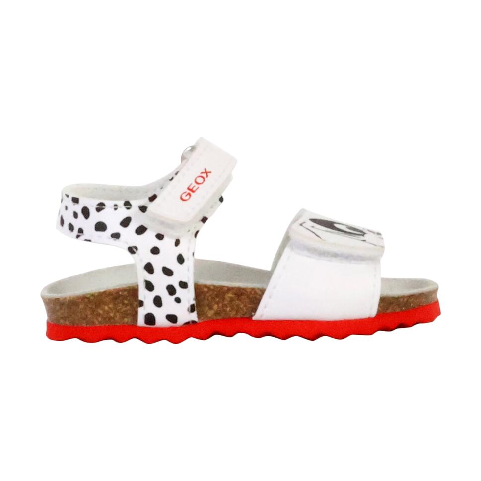 Sandały GEOX B SANDAL CHALKI GIRL Biały