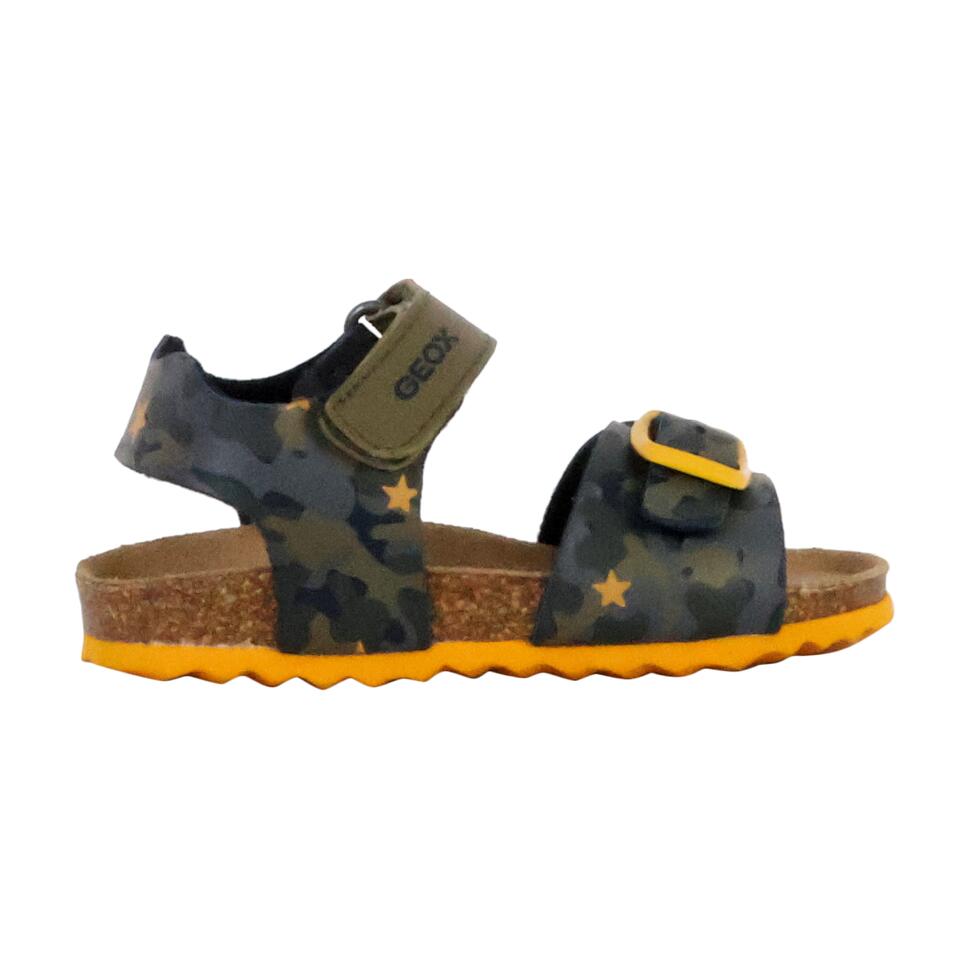 Sandały GEOX B SANDAL CHALKI BOY Zielony