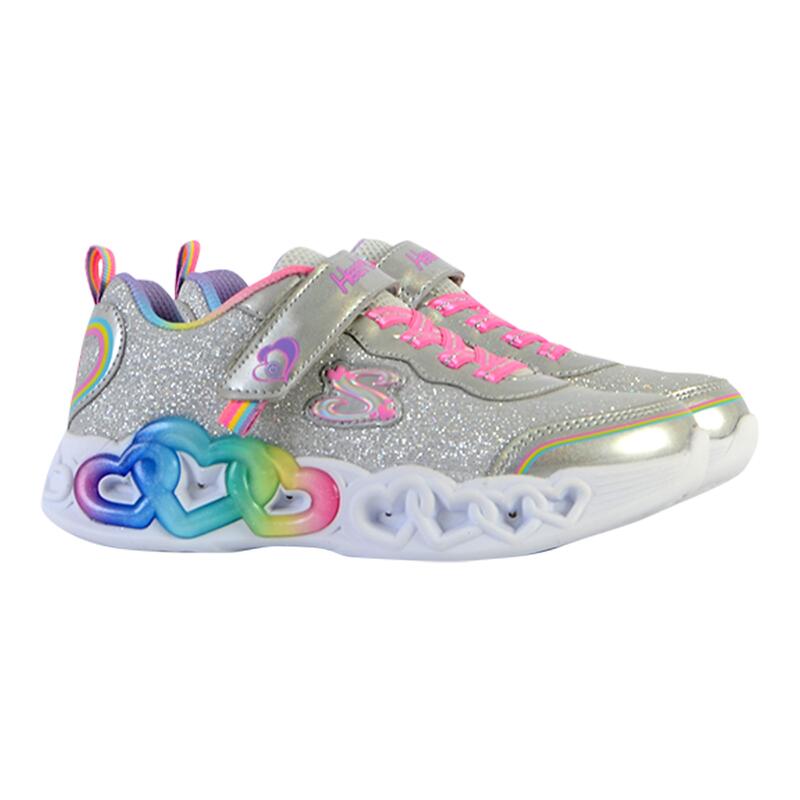 Basket Basse à Scratch Skechers Enfant Love Prism - Enfant