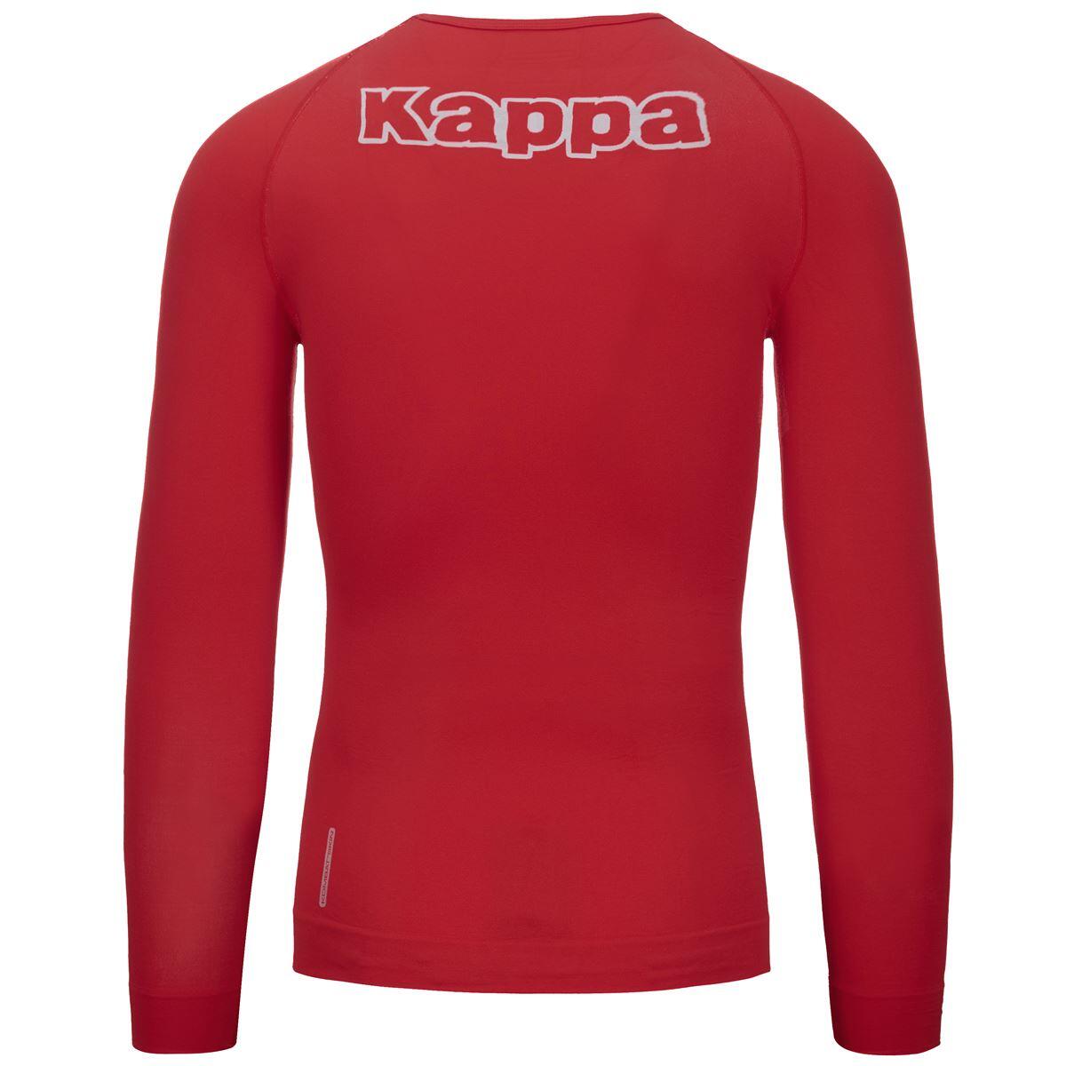 T-shirt da uomo donna in poliammide rosso da calcio 4/5