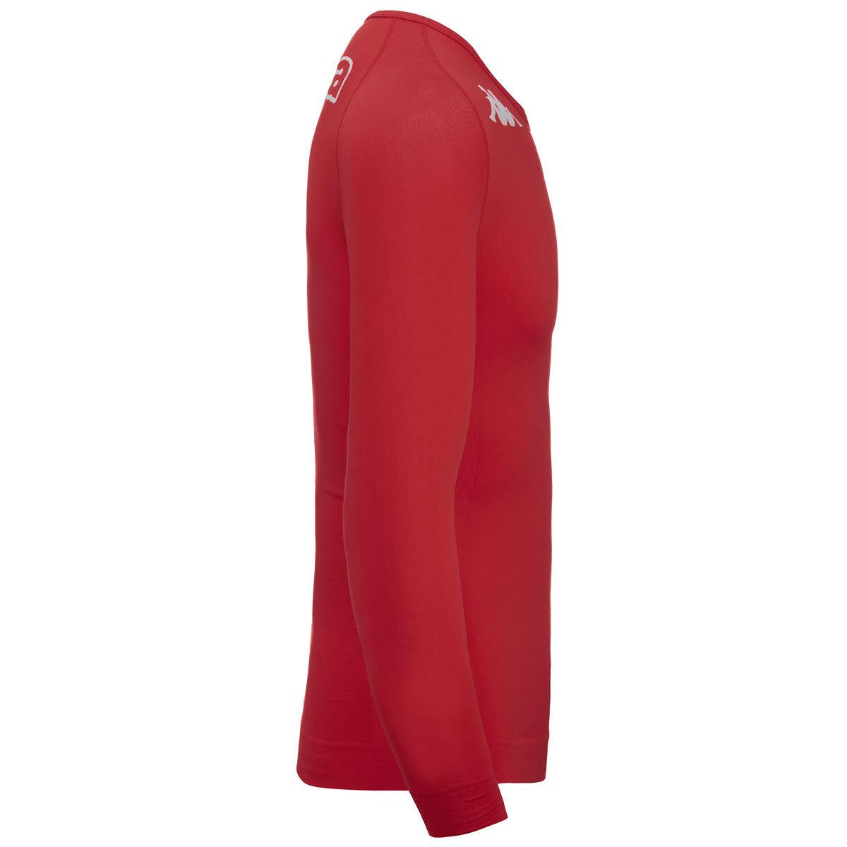 T-shirt da uomo donna in poliammide rosso da calcio 2/5