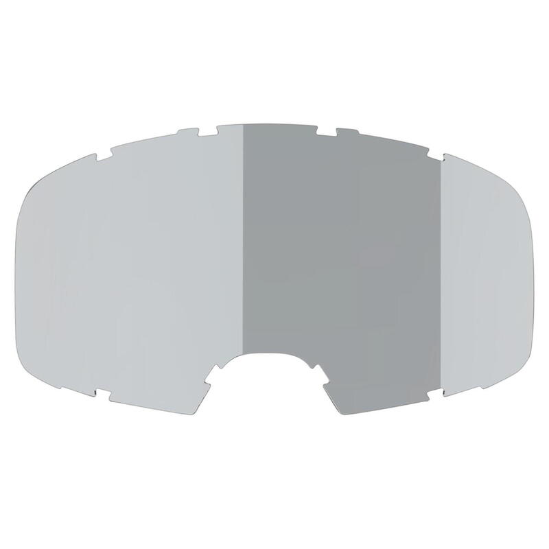 Injected Mirror Single Replacement Lens (Anti-Fog) - Mirror Silver Smoke