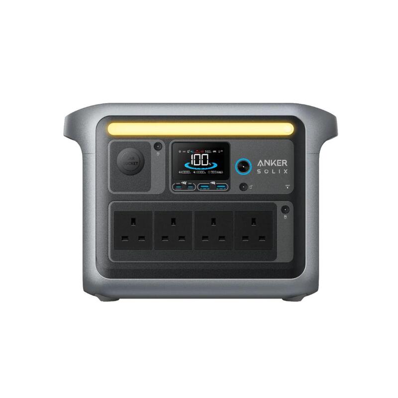 Anker Solix C1000 Estación de Energía Portátil, 800 W (pico de 2400 W), Carga