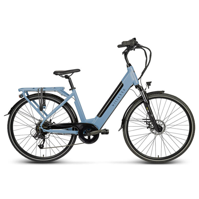 Villette L' Amant elektrische damesfiets 13Ah 7sp 28 inch blauw