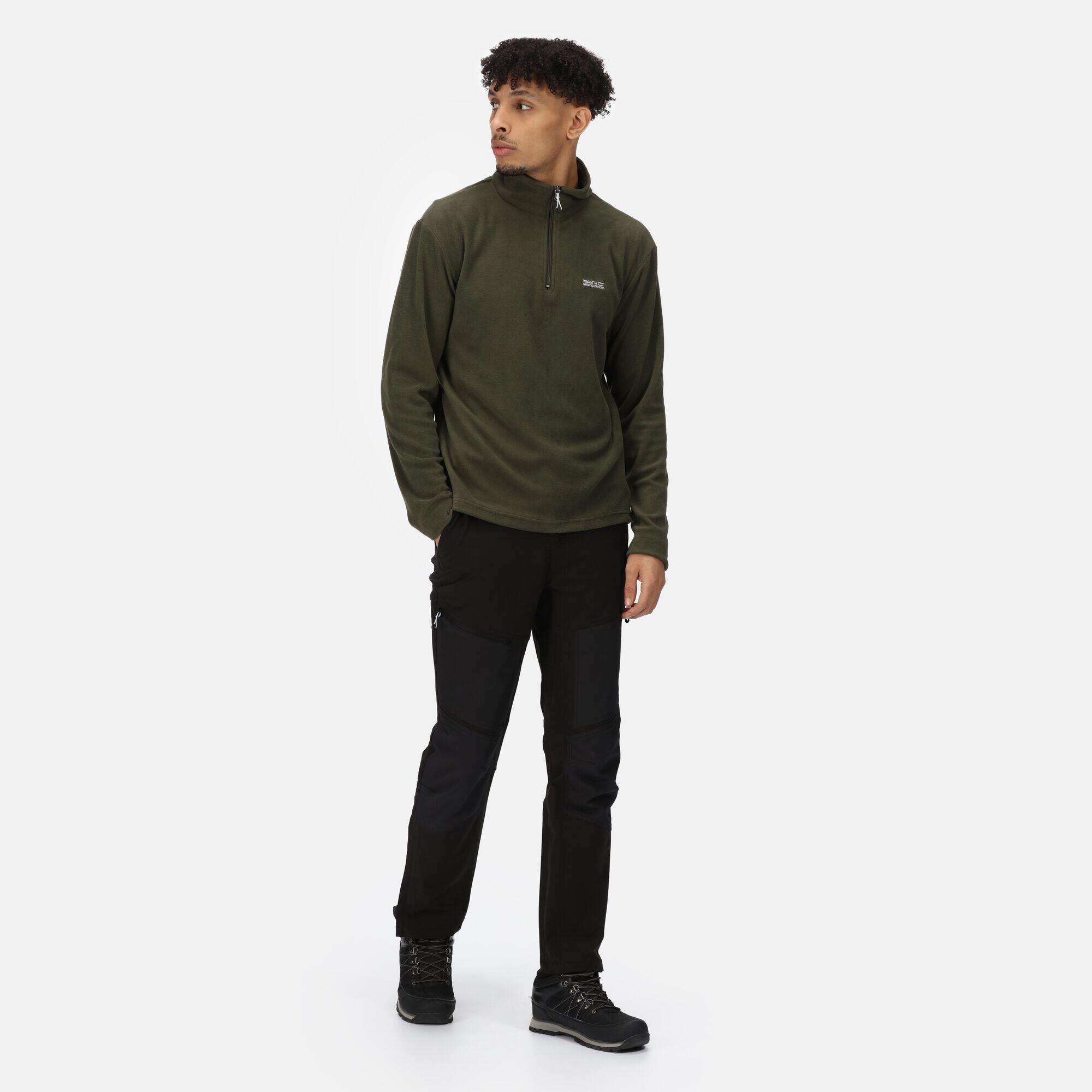 Thompson Homme Lightweight Half Zip Hiking Fleece 3/7