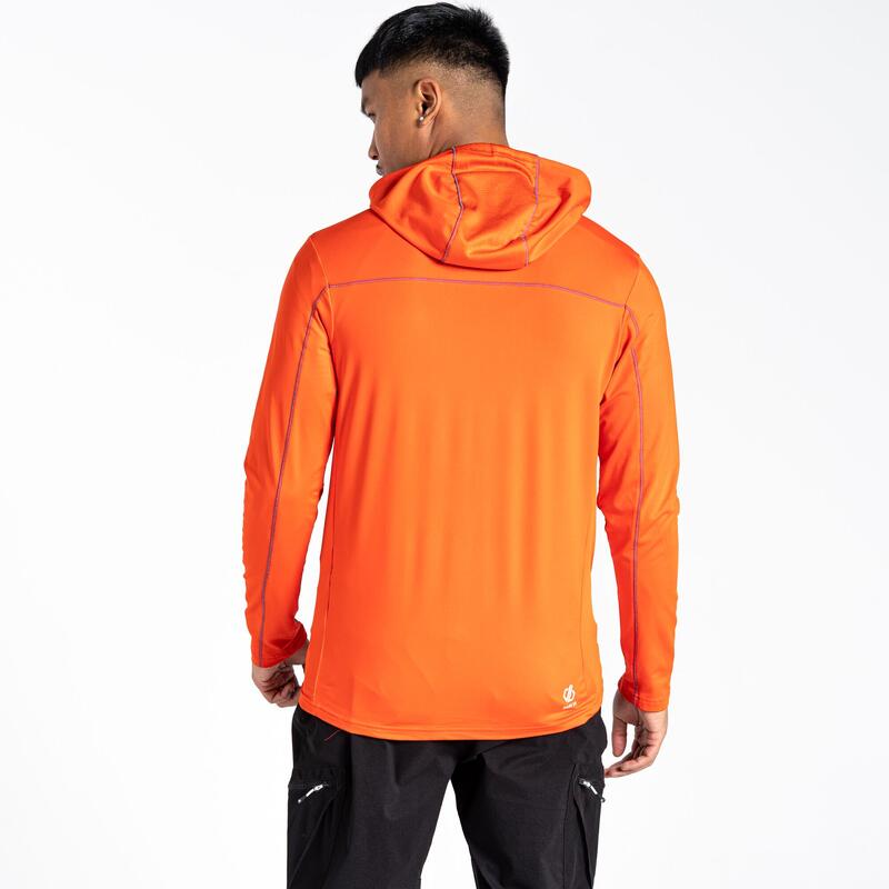 Revive II Core Stretch Polaire de randonnée zippé pour homme - Orange