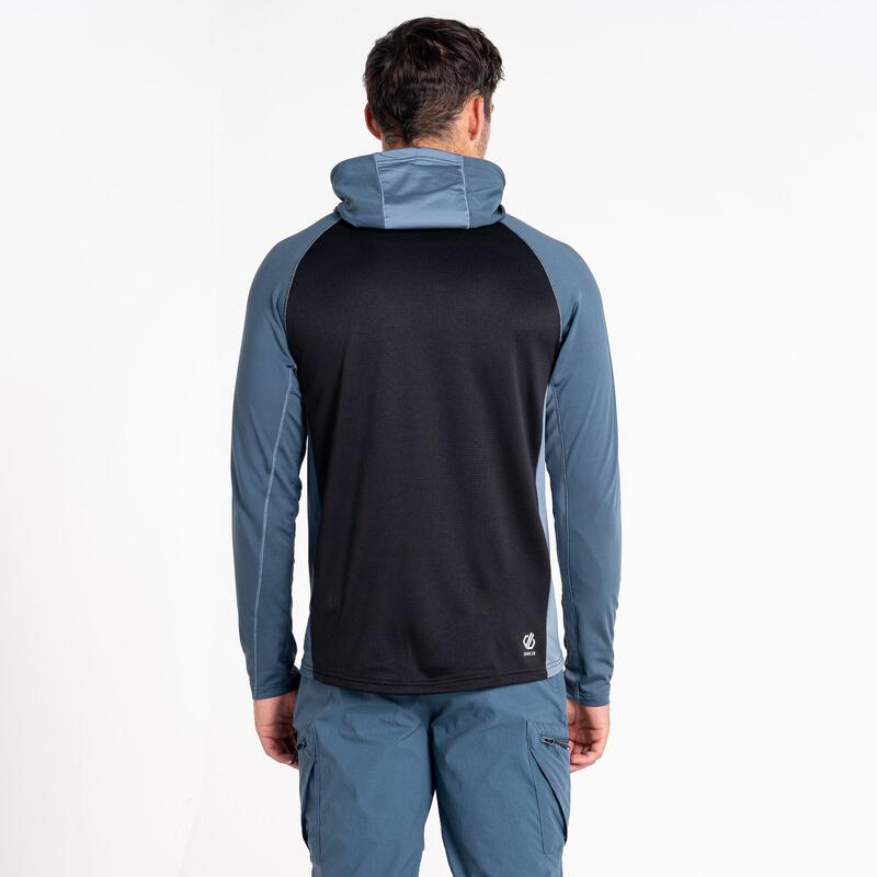 Contend Core Stretch wandelfleece met volledige rits voor heren - Grijs