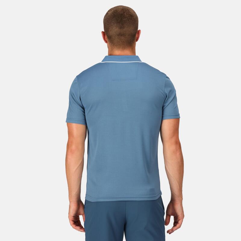 Maverick V Heren Fitness T-shirt - Middenblauw