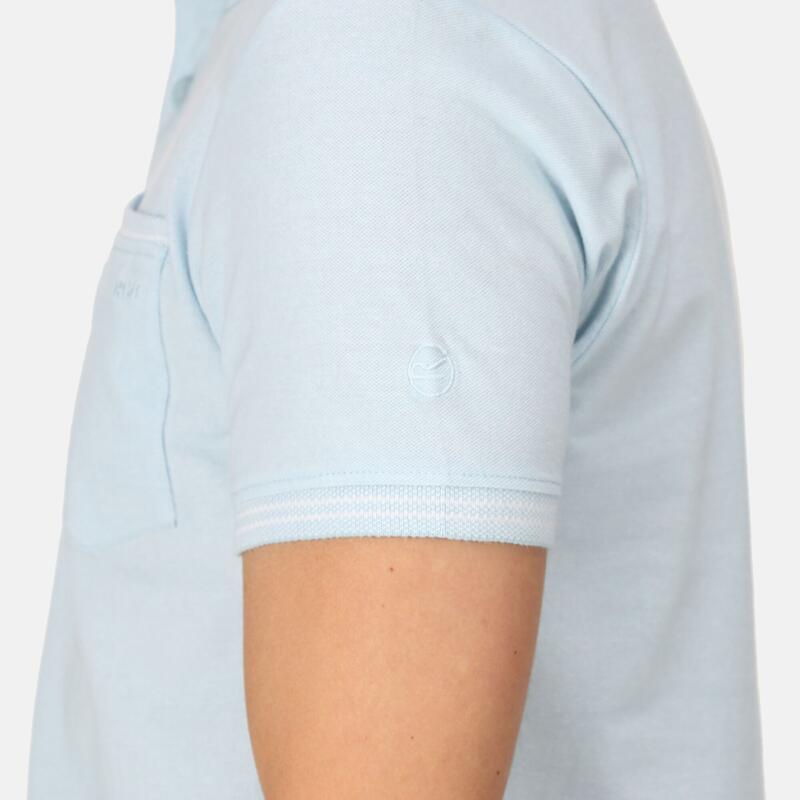 Tinston Herren-Walking-Poloshirt mit kurzen Ärmeln