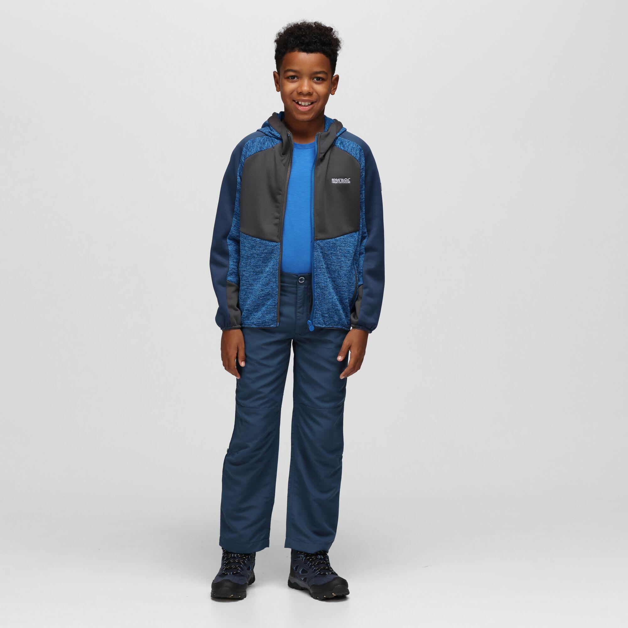 Dissolver VI wandelfleece met hele rits voor kinderen 3/7