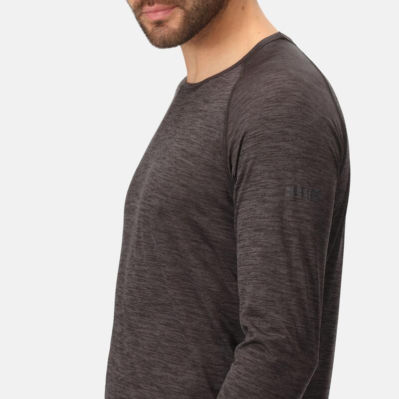 Burlow Homme Fitness T-Shirt - Gris clair