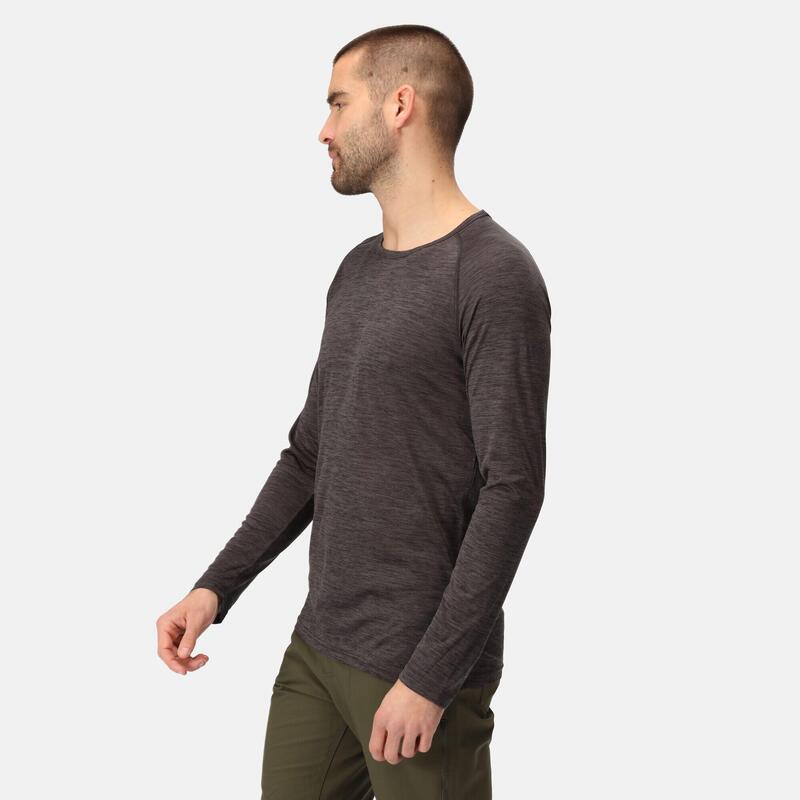 Burlow Homme Fitness T-Shirt - Gris clair