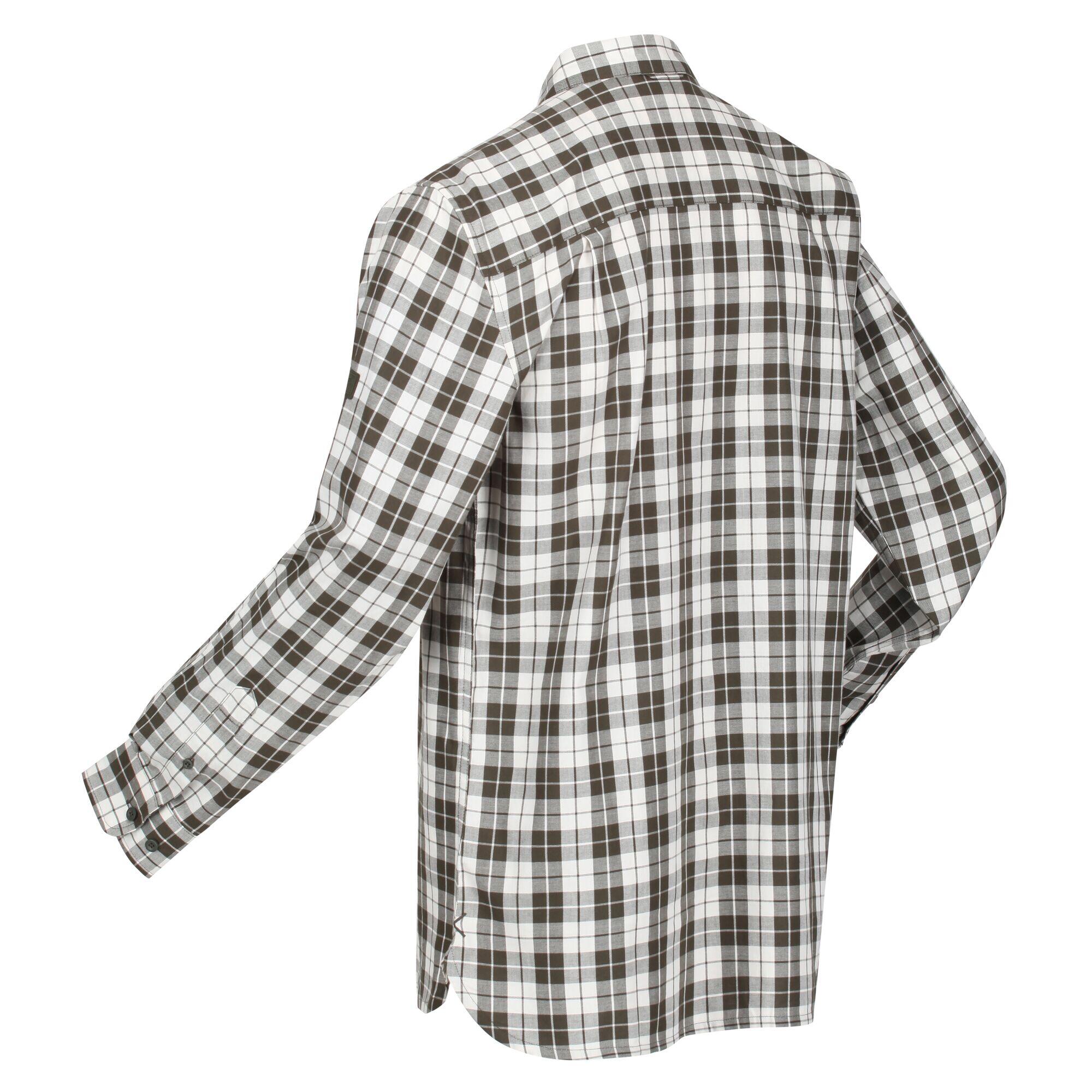 Men's Lance Long Sleeved Checked Shirt 5/5