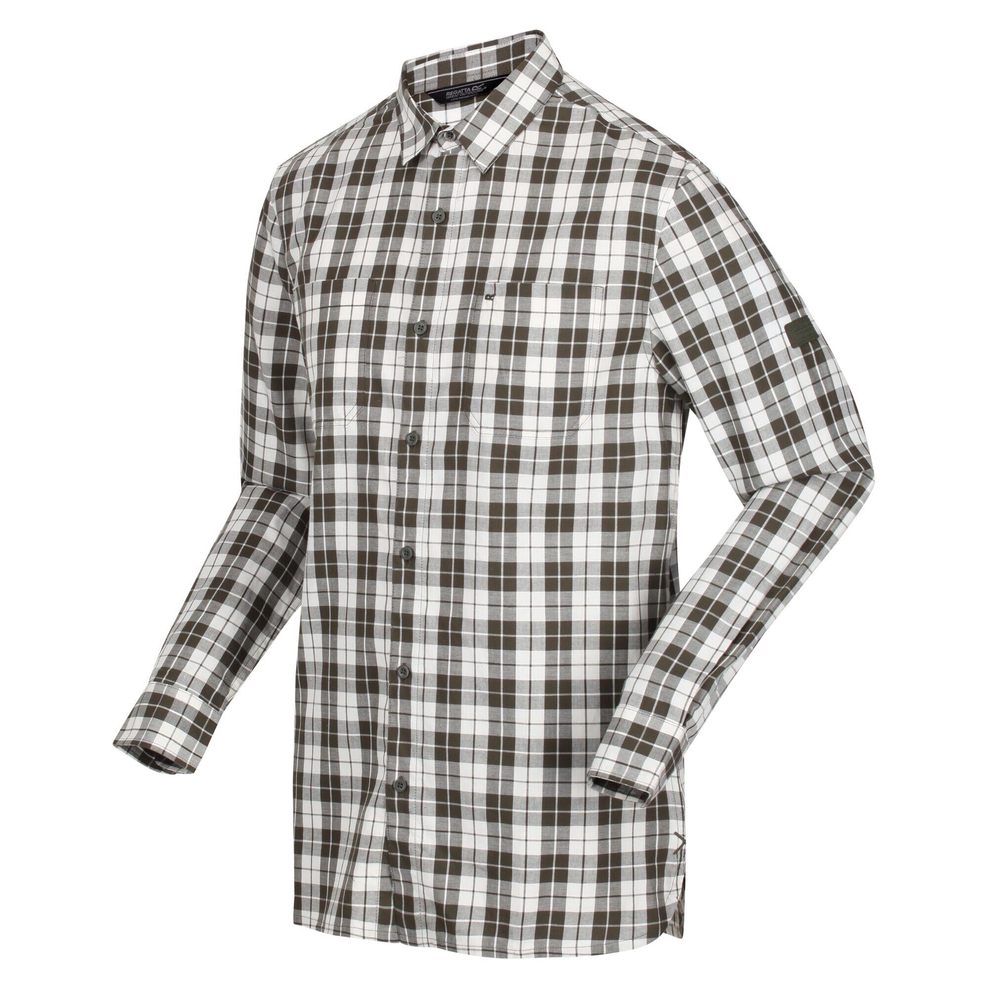 Men's Lance Long Sleeved Checked Shirt 4/5