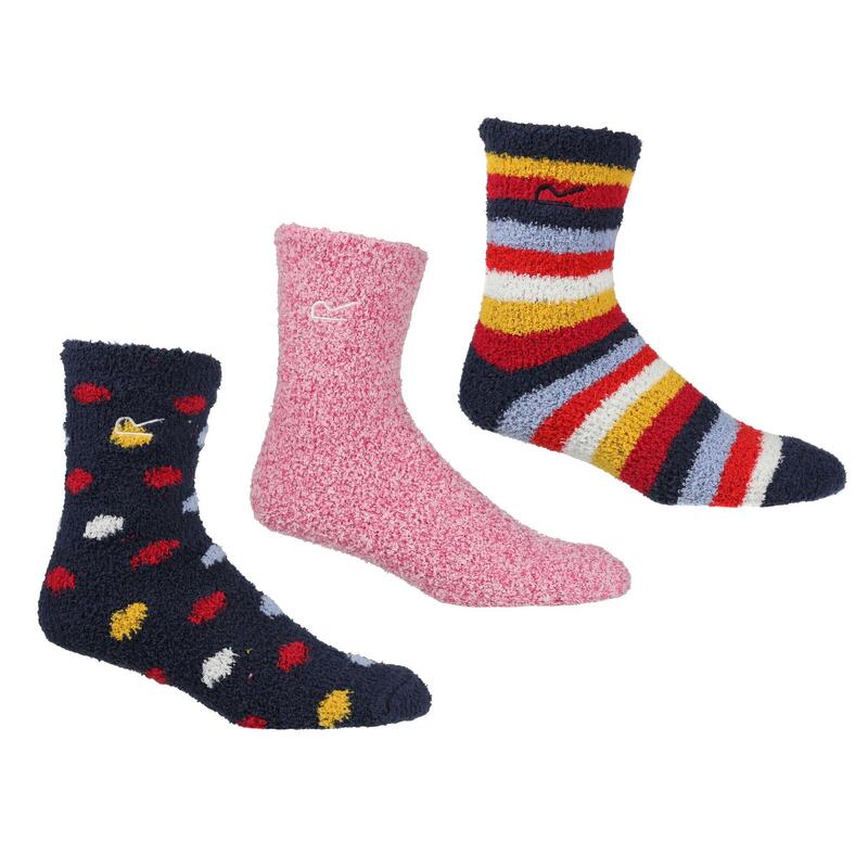 Cosy Lounge-Socken für Damen, 3er-Pack