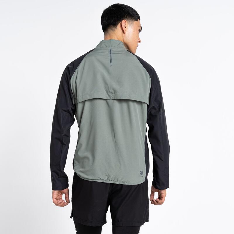 Windshelljacke Oxidate Laufsport Herren AgaveGrn/Blk Atmungsaktiv DARE 2B