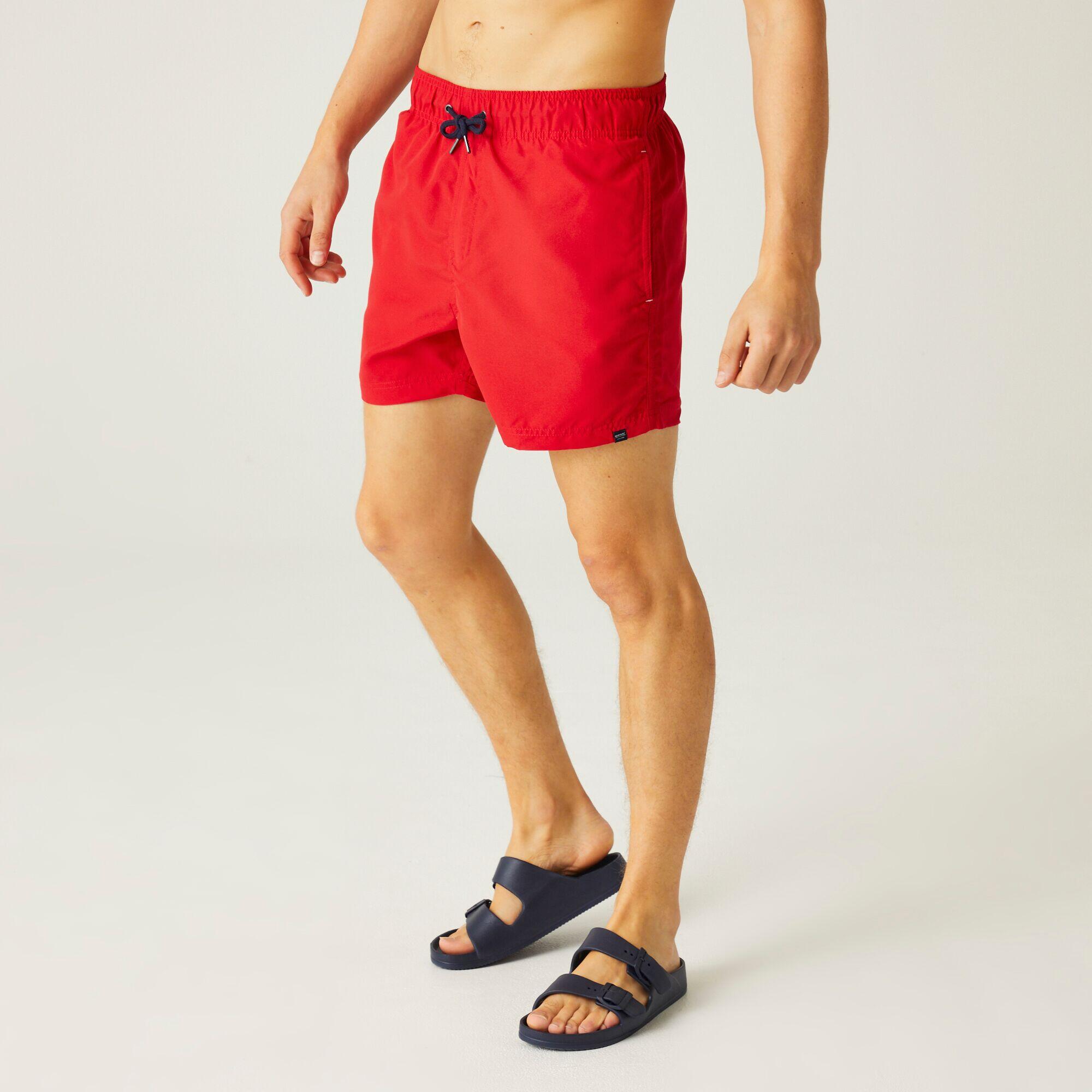 REGATTA Mawson II Men's Swim Shorts - True Red