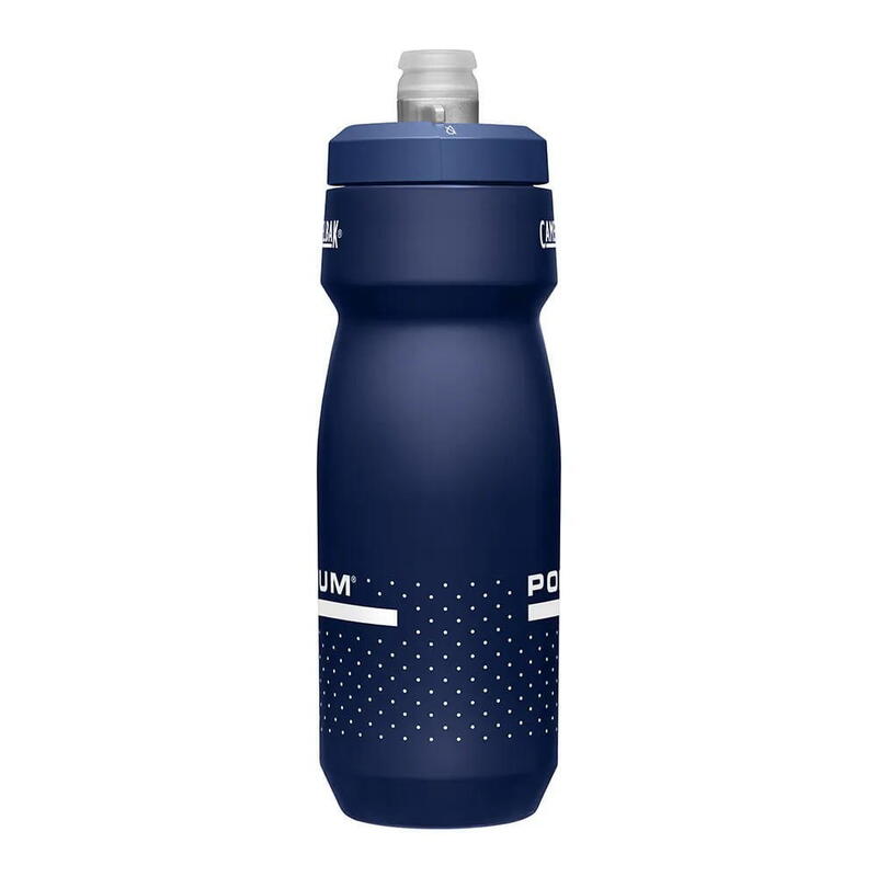 Bidon avec bouchon à vis sans BPA 710ml - Podium bleu foncé/blanc