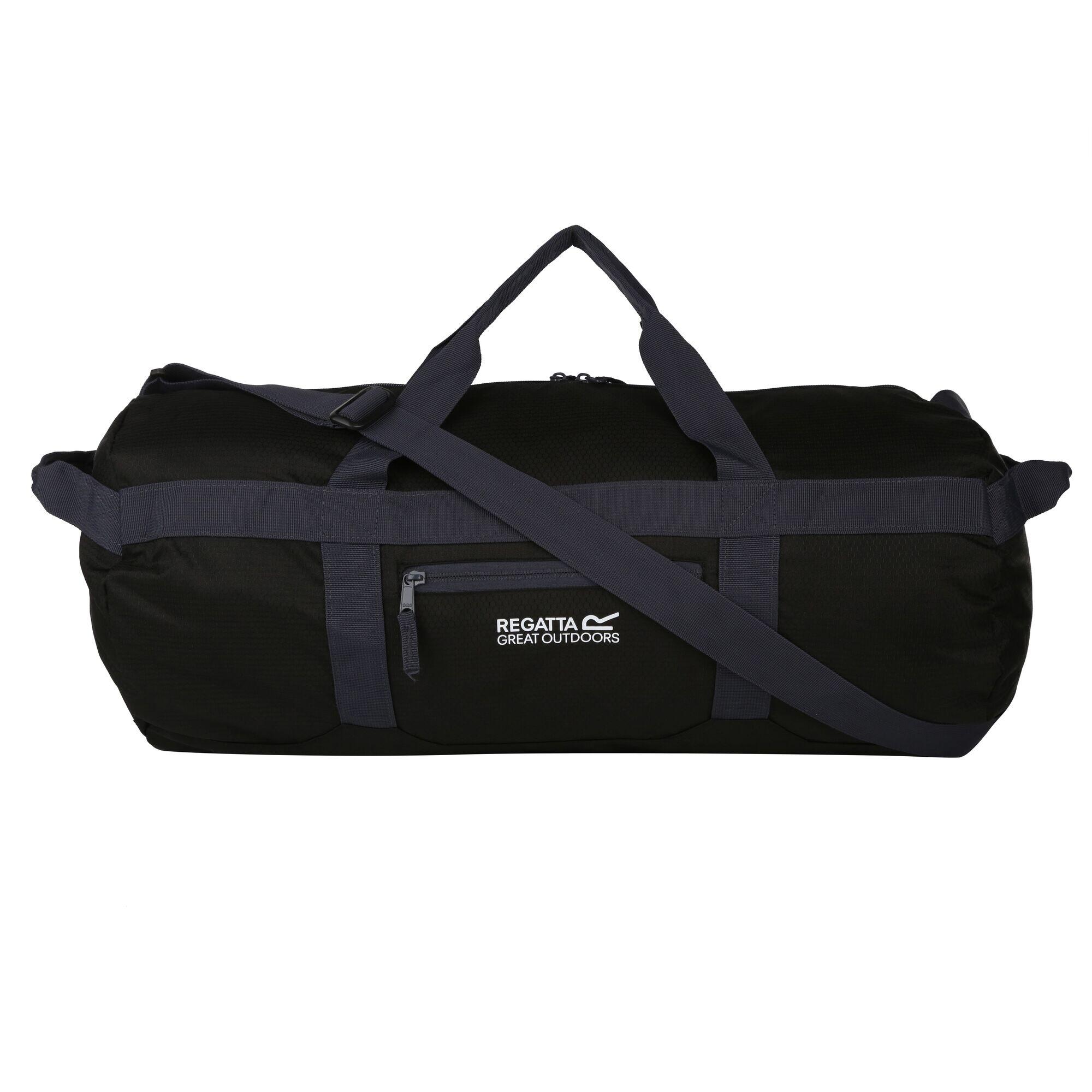 REGATTA Packaway 60L Adults' Unisex Fitness Duffle Bag - Black