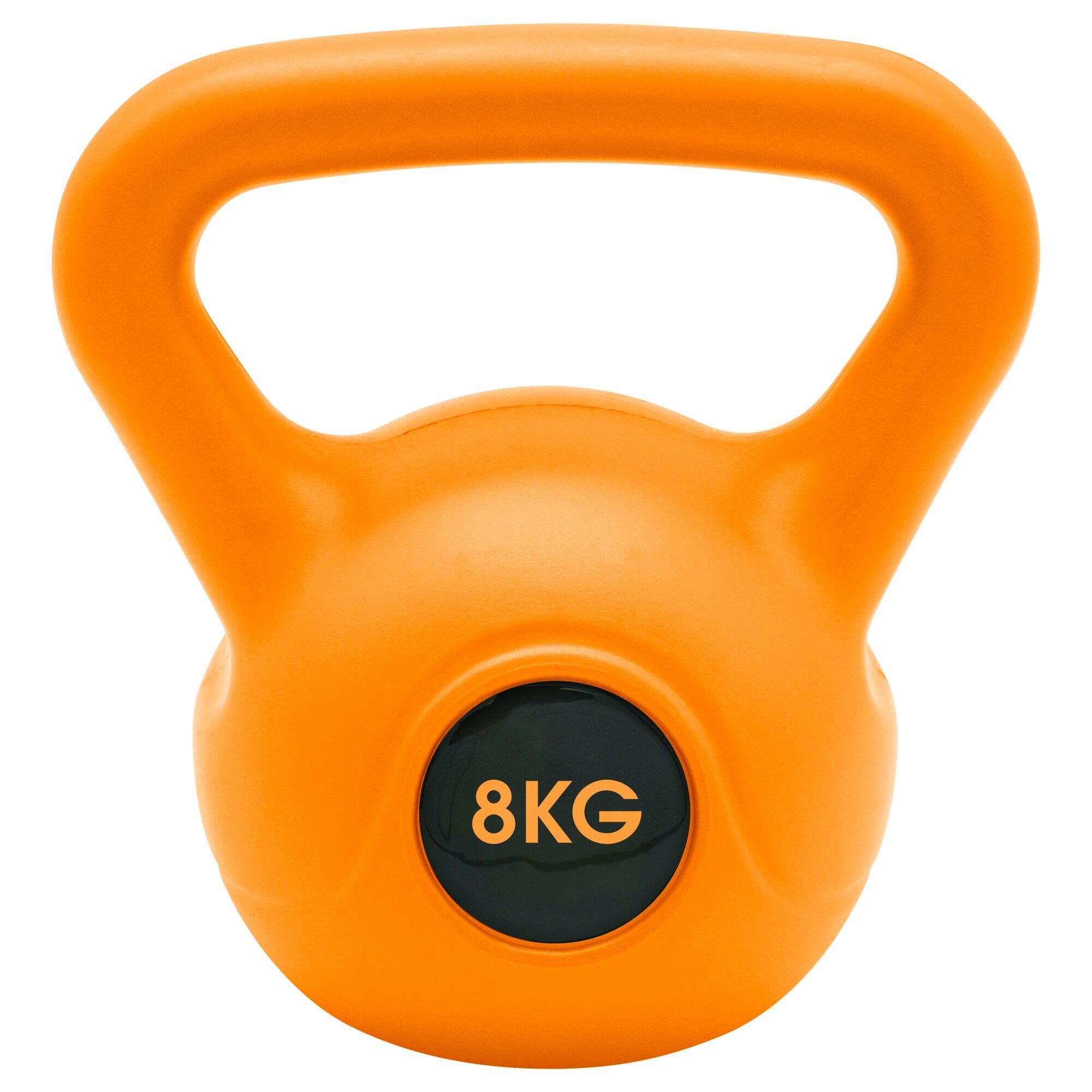 DARE 2B Adults' Home Fitness 8KG Kettlebell - Orange