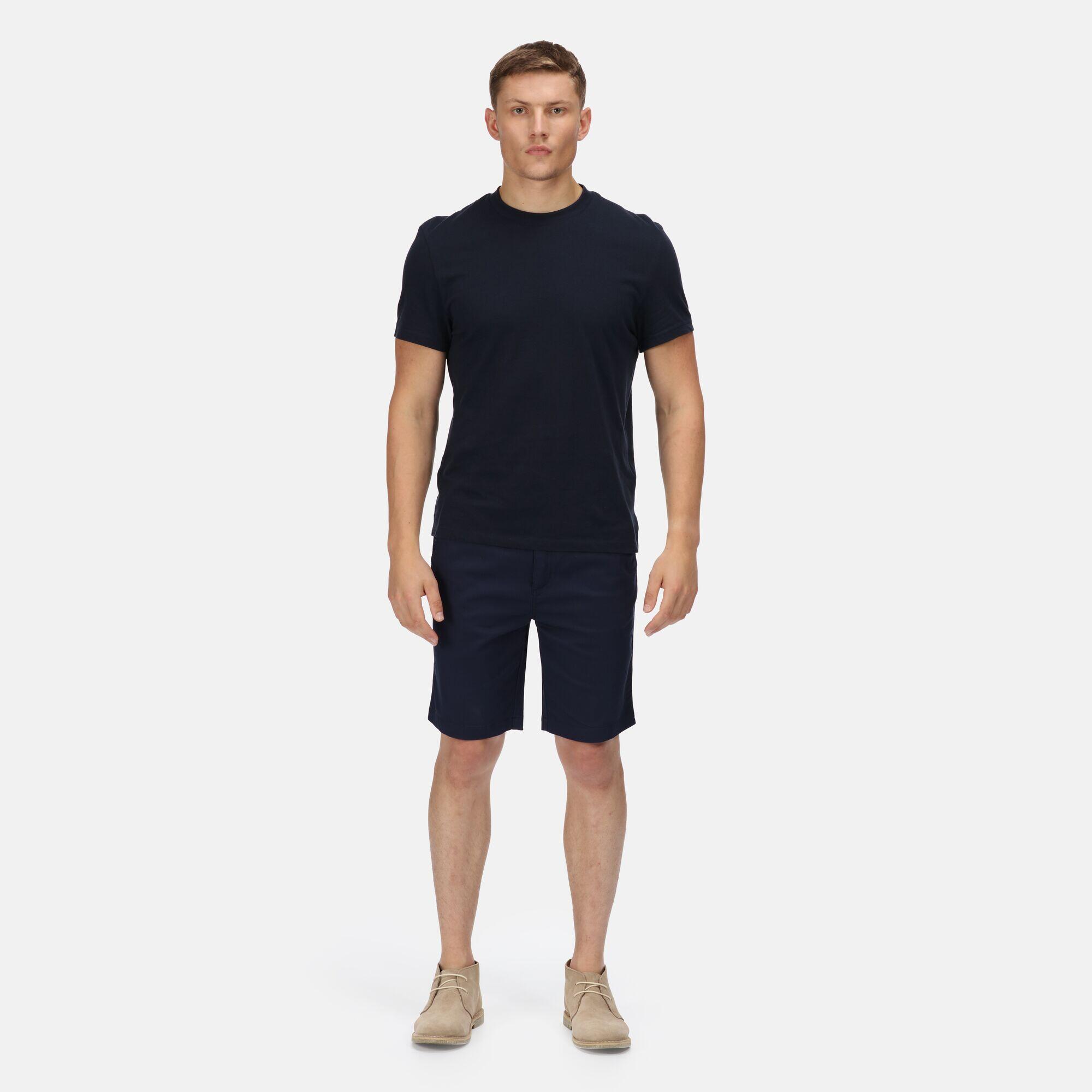 Albie Men's Walking Shorts - Navy 3/5