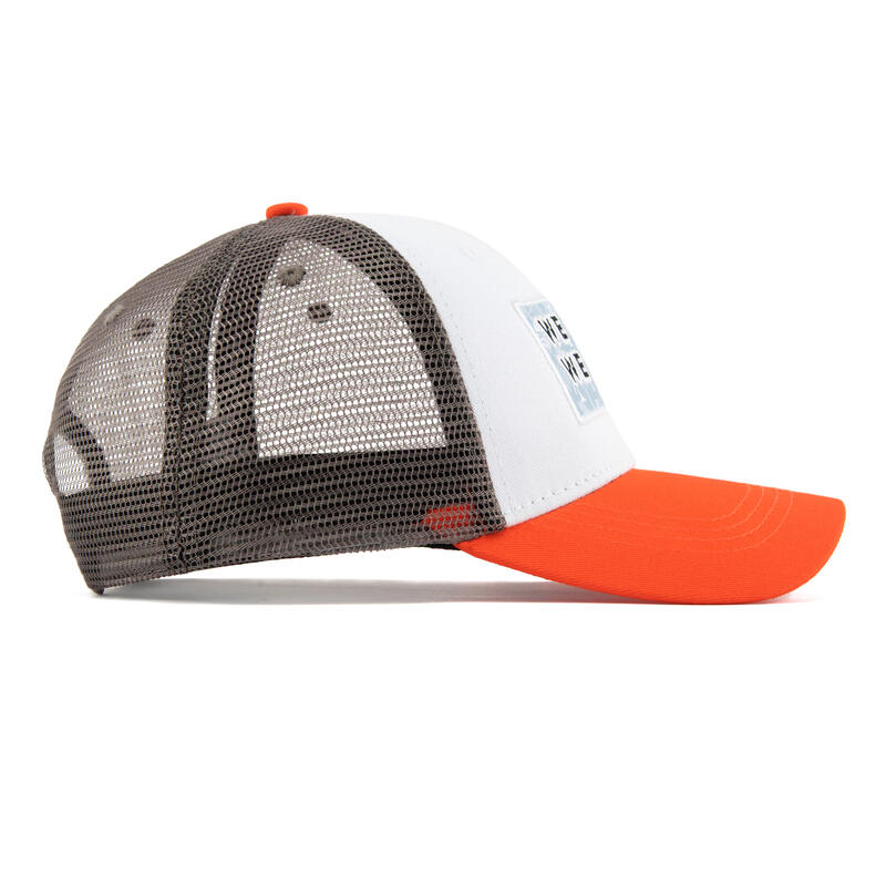 Gorra Ciclismo After Ride Stelvelo Palm Ride Gris/Naranja Unisex