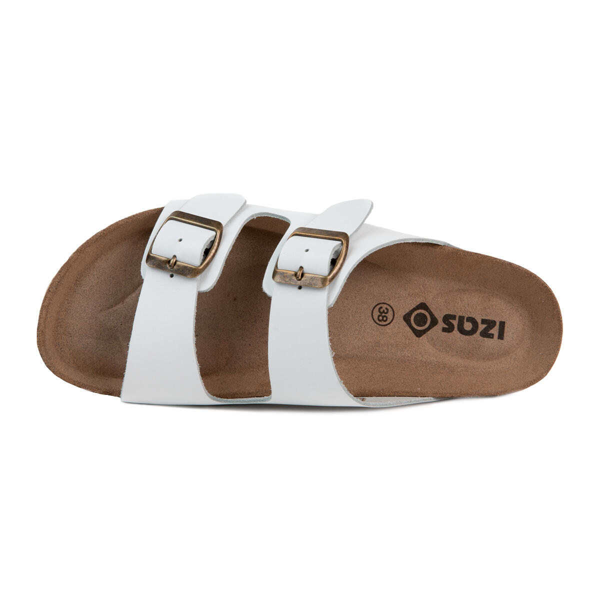 Sandalias ergonómicas DURTAL W de cuero con suela EVA y ajuste personalizable 4/7