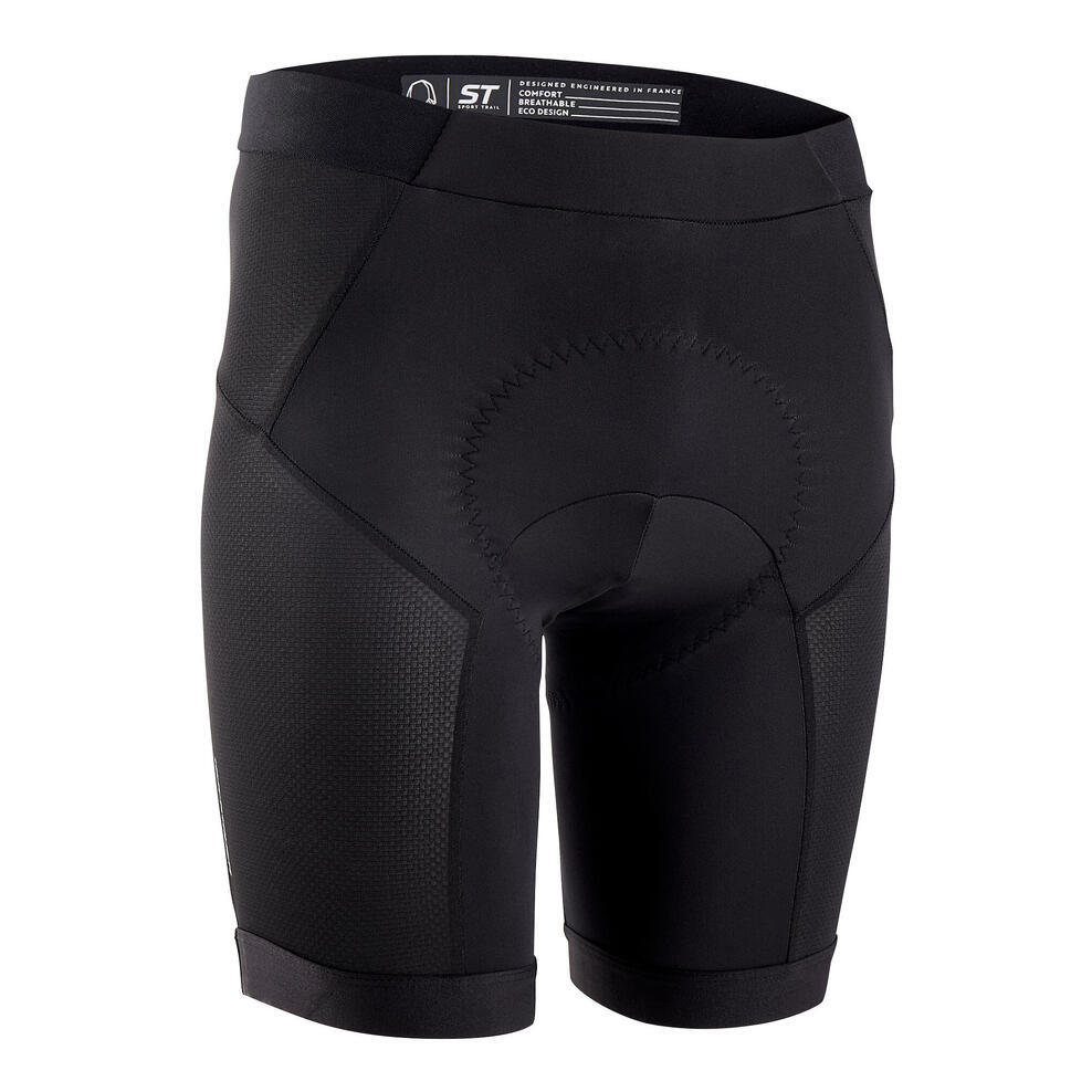 ROCKRIDER Refurbished Mens Mountain Bike Undershorts EXPL 500 - Black - A Grade