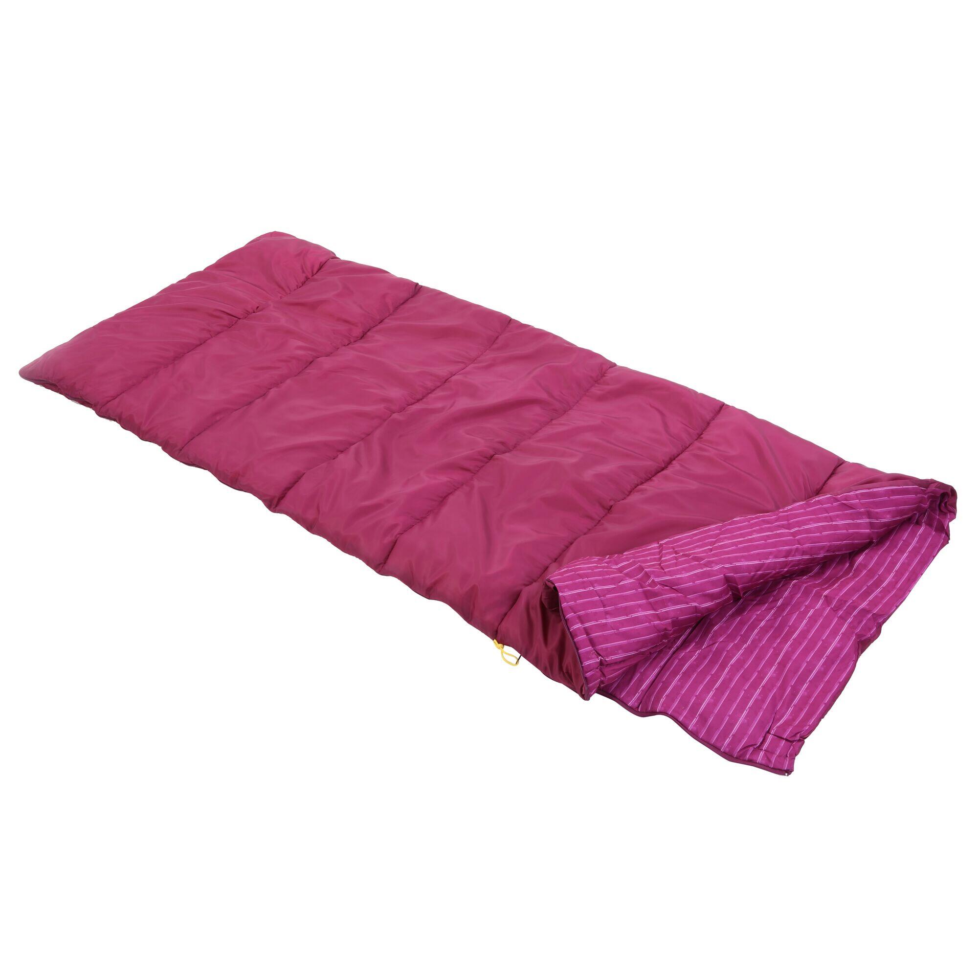 REGATTA Maui Single Adults' Camping Sleeping Bag - Azalea Pink