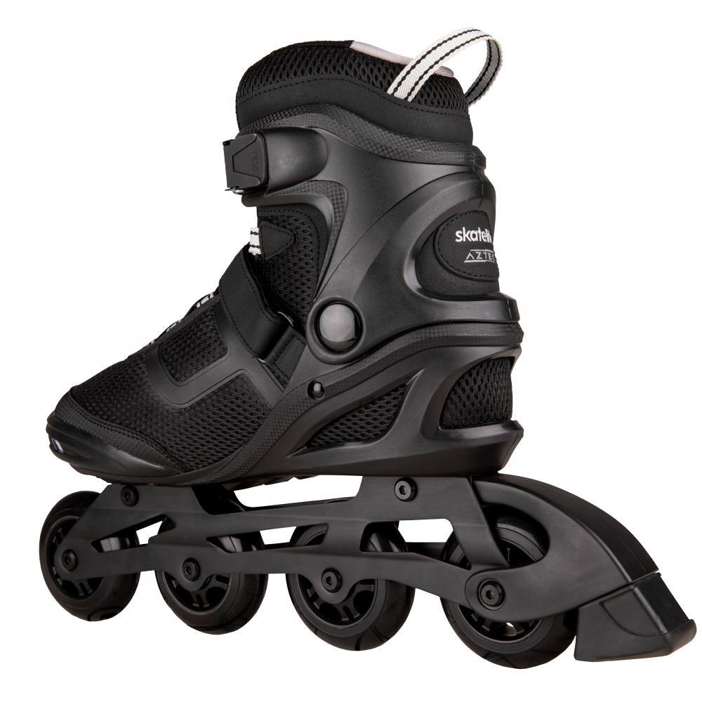 Aztec Fitness Inline Skate - Black/Silver 3/3