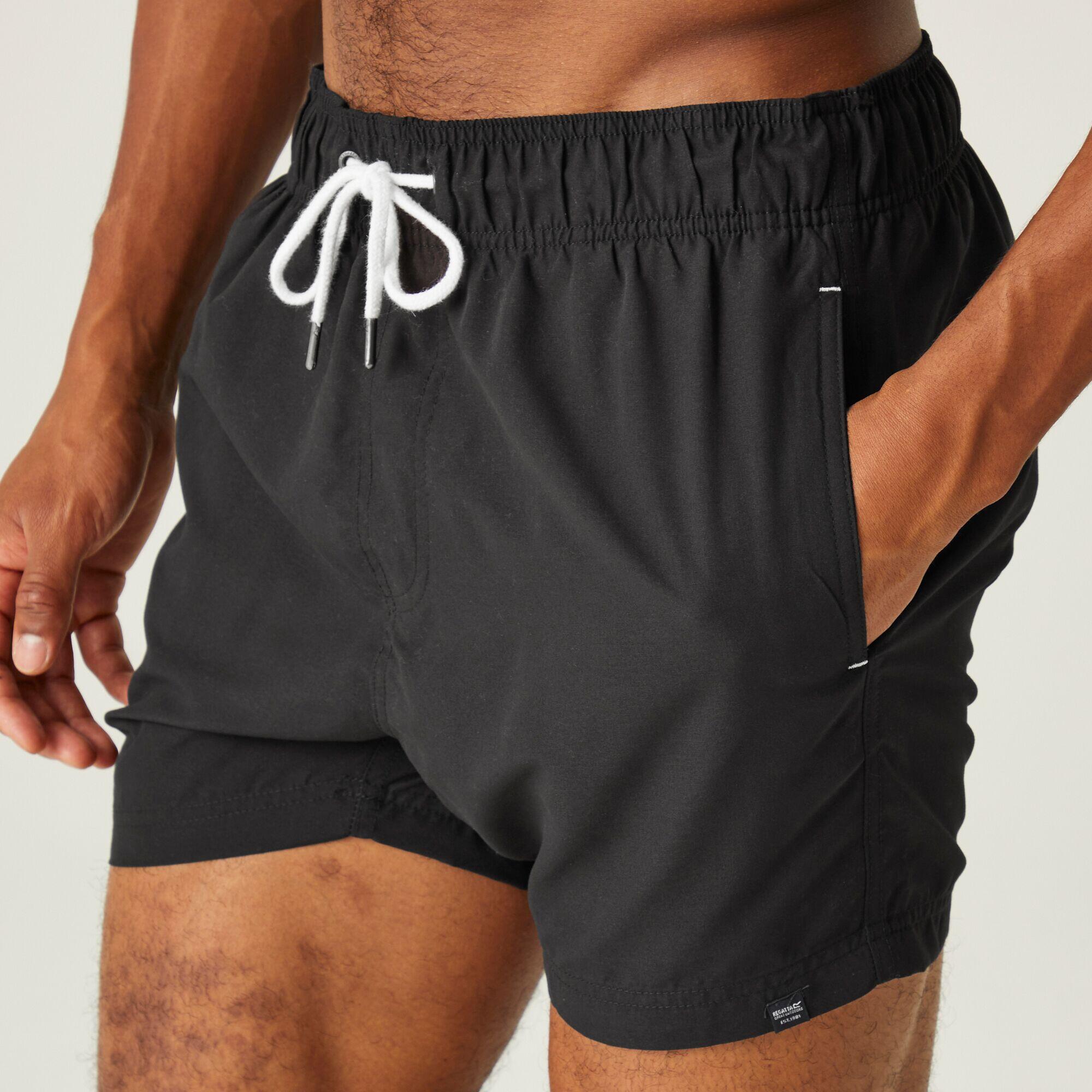 Mawson II Men's Swim Shorts - Black 4/5