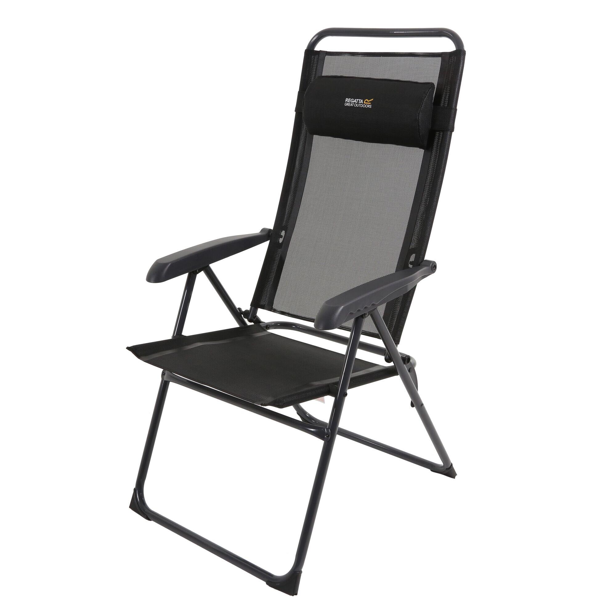 REGATTA Colico Adults' Camping Chair - Black