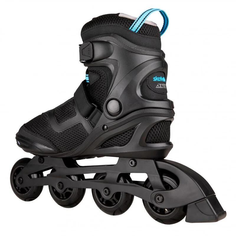 Aztec Fitness Inline Skate - Black/Blue 3/3