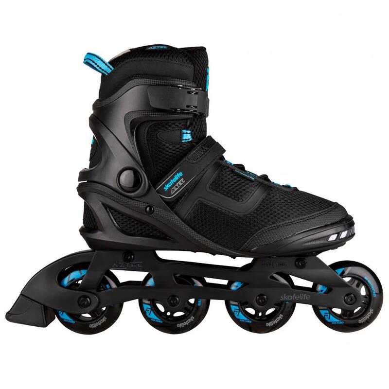 Aztec Fitness Inline Skate - Black/Blue 2/3