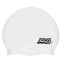 ZOGGS Zoggs White Silicone Swimming Cap
