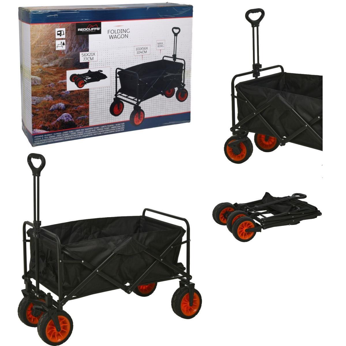 Wózek do transportu sprzętu kempingowego Redcliffs 87x54x59cm 7/7