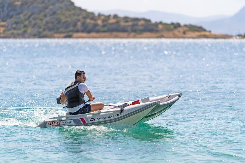Catamarã Insuflável AquaMarina AirCat 285cm 7/7