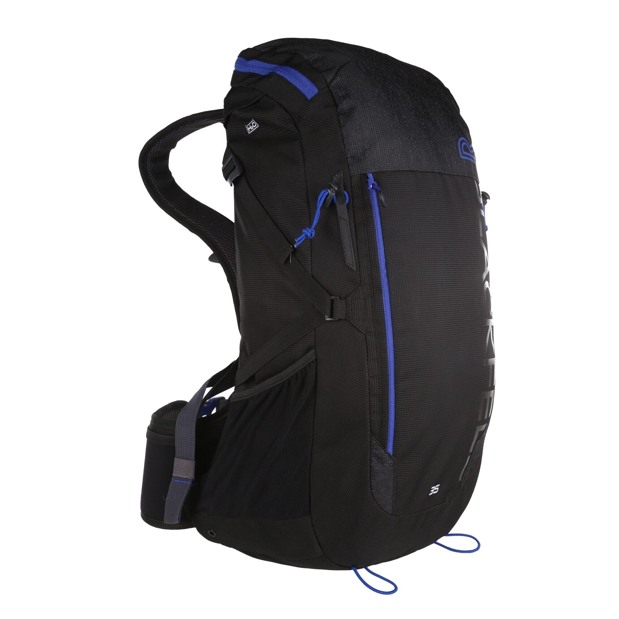 Blackfell III 35L Adults' Unisex Hiking Rucksack - Surf Spray Black 1/6