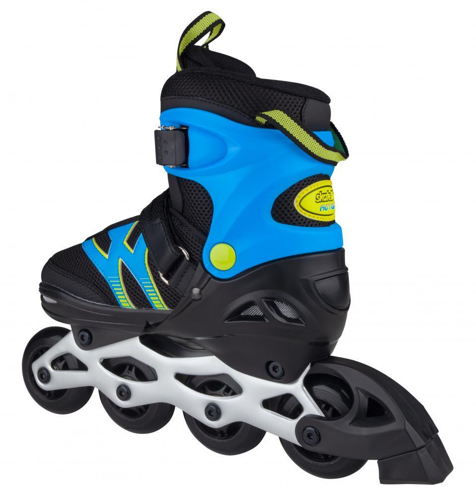 Motion Adjustable Kids Recreational Inline Skate Black/Blue SKATELIFE