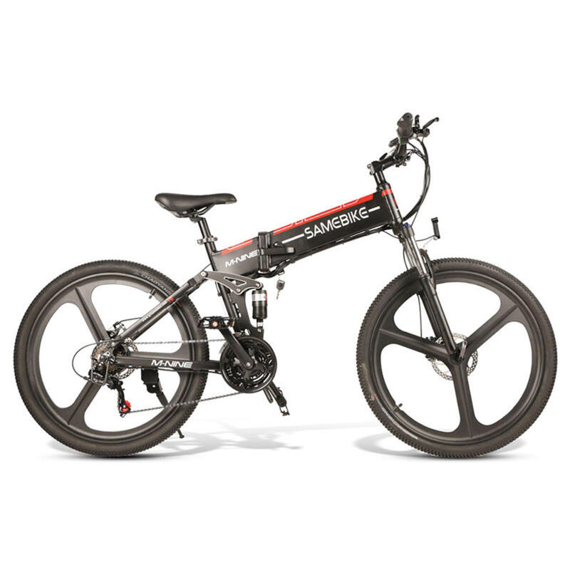 Bicicleta elétrica dobrável LO26 36V-10Ah (480Wh) - roda 26"